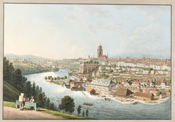 Bern, Gesamtansicht von Südosten